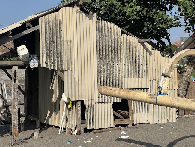 Asbestos danger
